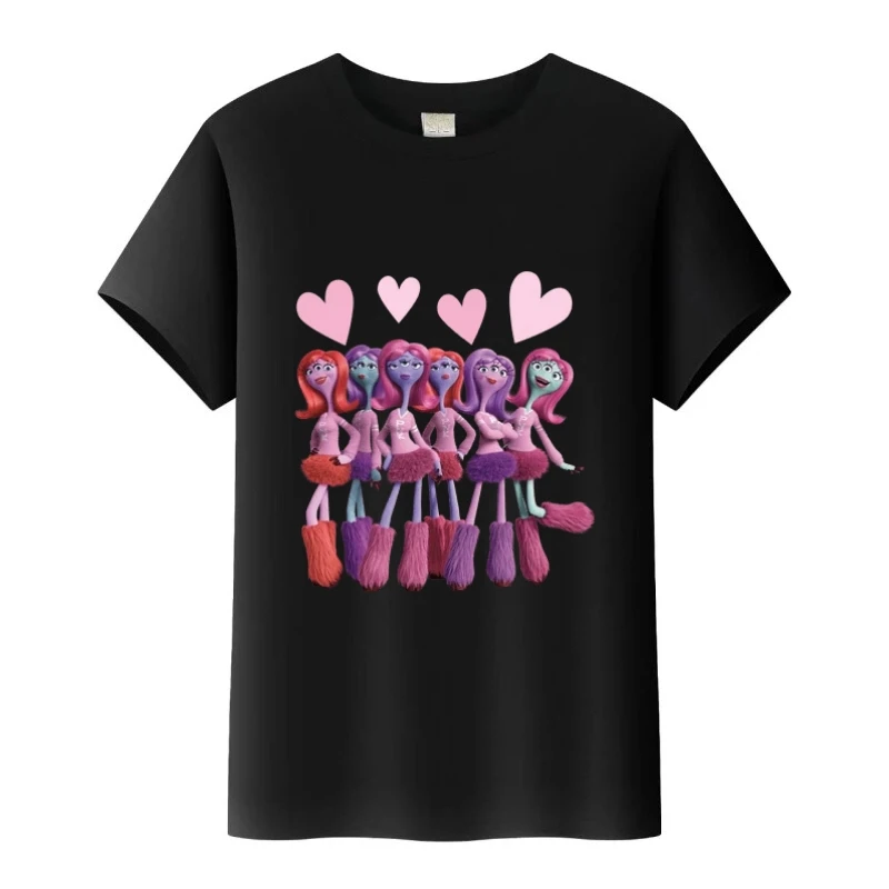 Детская футболка с аниме «Университет монстров Диснея», черные футболки с круглым вырезом для мальчиков, мужской топ, летняя блузка для девочек, женская футболка унисекс в стиле Харадзюку
Детская футболка с аниме «Университет монстров Диснея», черные футболки с круглым вырезом для мальчиков, мужской топ, летняя блузка для девочек, женская футболка унисекс в стиле Харадзюку