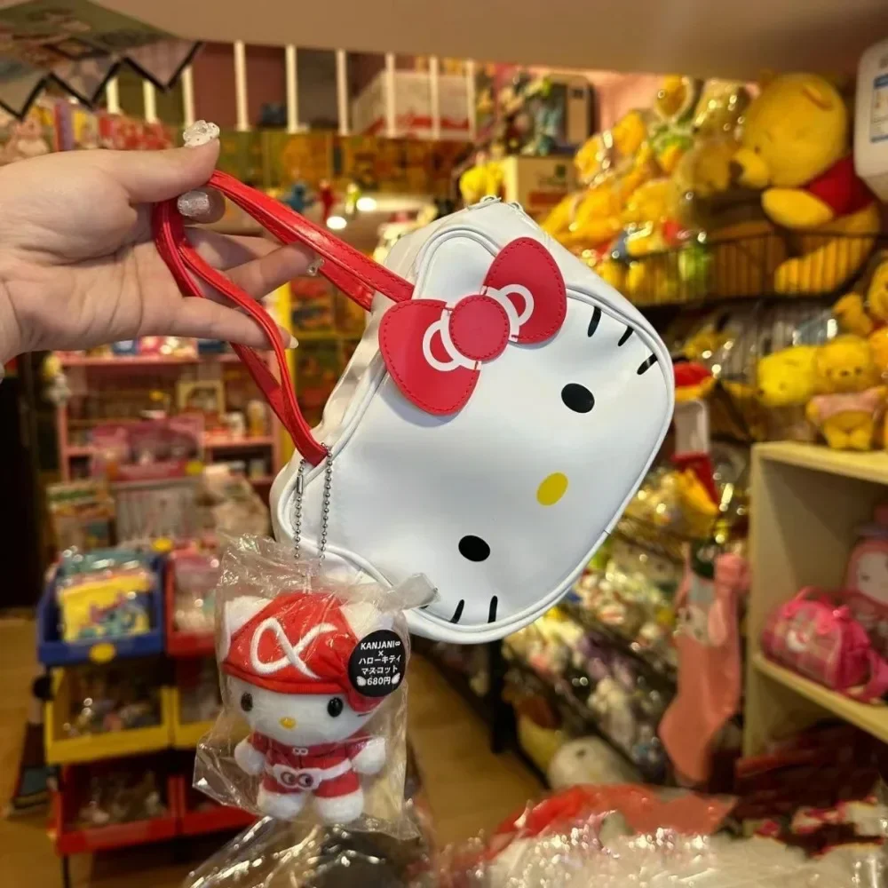 Женская сумка с бантом Hello Kitty Y2k, белая квадратная сумка из искусственной кожи с рисунком аниме, Вместительная женская сумка на одно плечо
Женская сумка с бантом Hello Kitty Y2k, белая квадратная сумка из искусственной кожи с рисунком аниме, Вместительная женская сумка на одно плечо