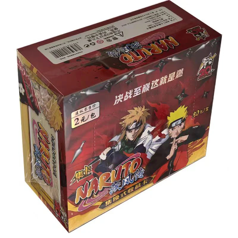 New product Naruto Collection trading cards dawn Pain Anime Playing Game Cartas card 30 packs per box collectible toys
New product Naruto Collection trading cards dawn Pain Anime Playing Game Cartas card 30 packs per box collectible toys