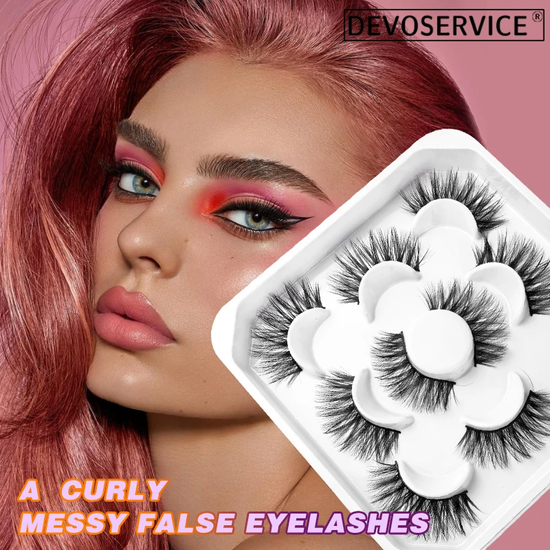 DEVOSERVICE 5 Pairs Long Fluffy False Eyelashes Dramatic Natural Dense Eyelashes Eye Makeup Lash Extension Wholesale Pestañas
DEVOSERVICE 5 Pairs Long Fluffy False Eyelashes Dramatic Natural Dense Eyelashes Eye Makeup Lash Extension Wholesale Pestañas