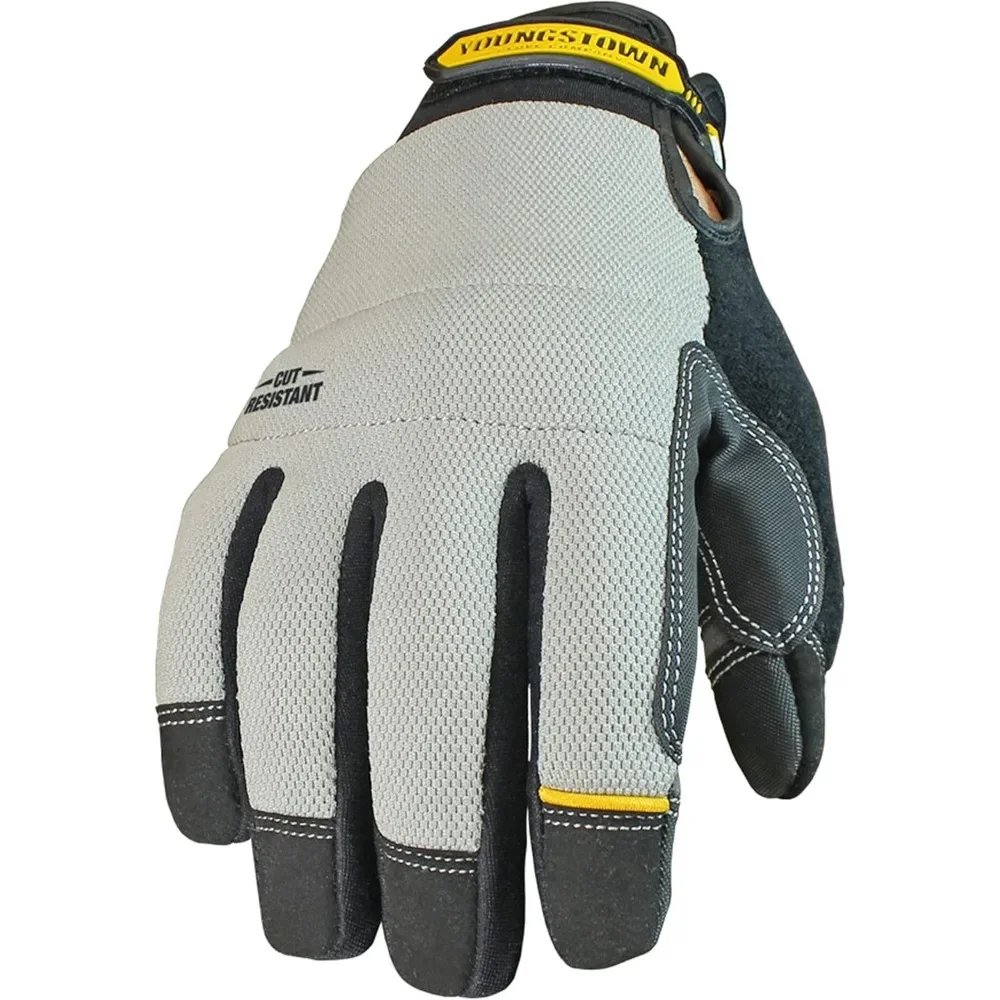 Mens Kevlar Work Gloves Gray Large
Mens Kevlar Work Gloves Gray Large