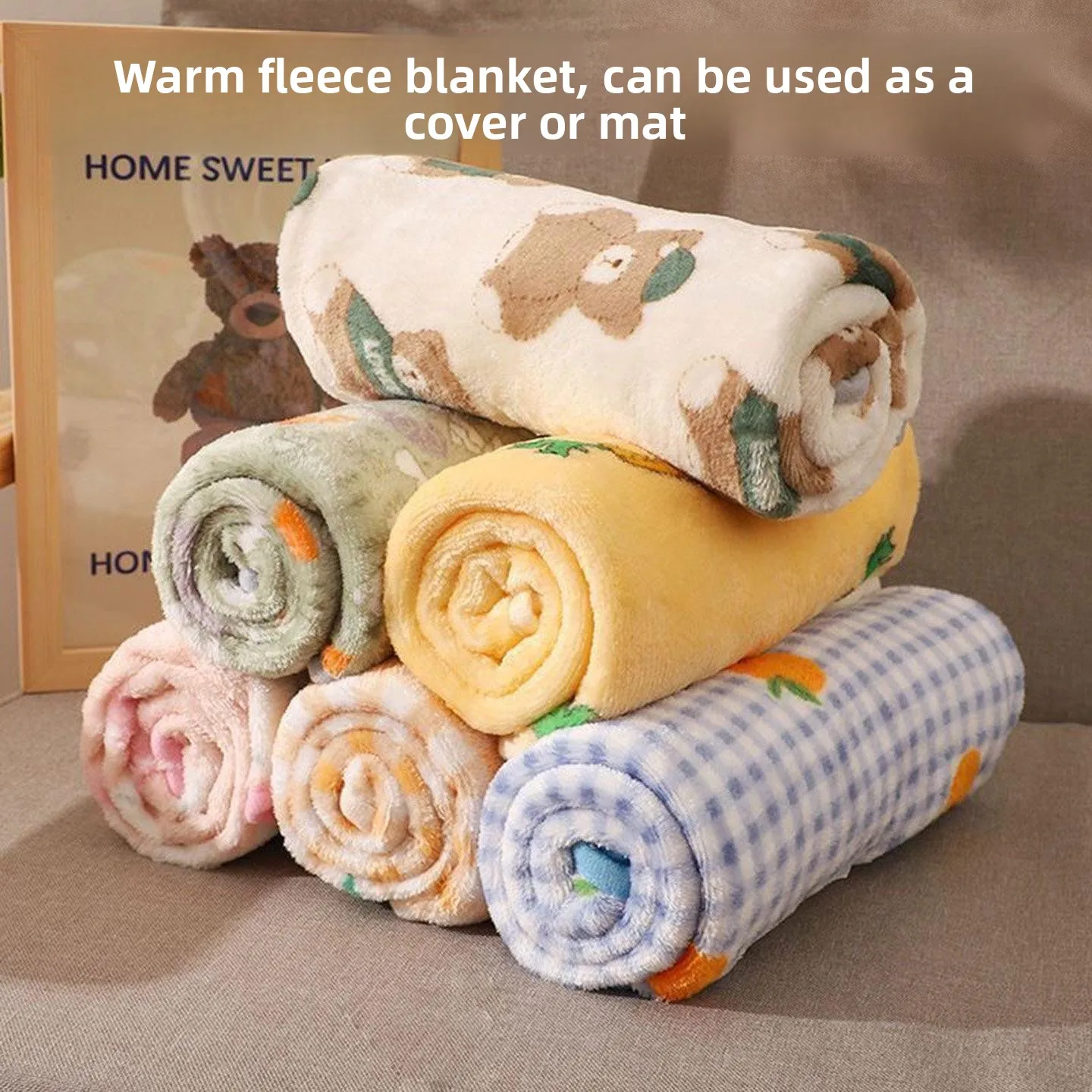 Thick Coral Fleece Pet Blanket Dog Bed Winter Warm Soft Plush Mat Kennel Sleeping Pad for Dogs And Cats Home Comforter
Thick Coral Fleece Pet Blanket Dog Bed Winter Warm Soft Plush Mat Kennel Sleeping Pad for Dogs And Cats Home Comforter