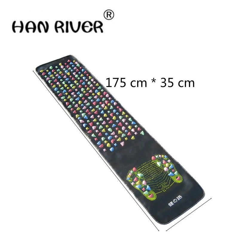 HANRIVER 175 cm * 35 cm massage blanket pebbles foot massage foot massage cushion finger press plate
HANRIVER 175 cm * 35 cm massage blanket pebbles foot massage foot massage cushion finger press plate