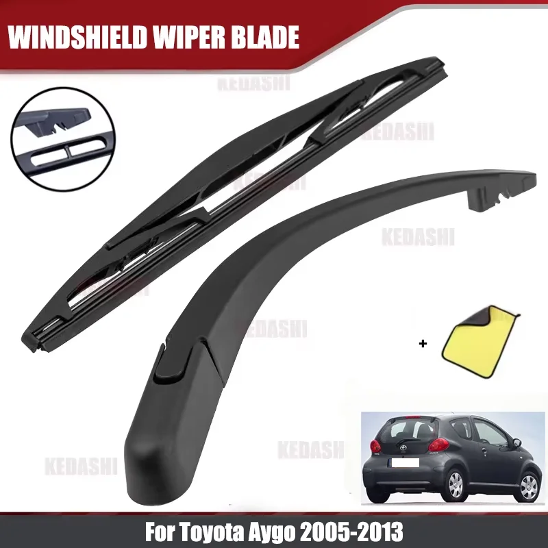 Rear Windshield Wiper Arm Blade Set For Toyota Aygo 2005 2008 2010 2013 Rear Front Windscreen Rubber Wiper Arm With Blade
Rear Windshield Wiper Arm Blade Set For Toyota Aygo 2005 2008 2010 2013 Rear Front Windscreen Rubber Wiper Arm With Blade