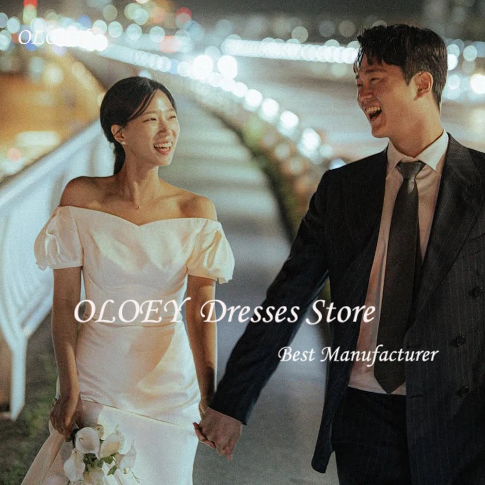 OLOEY Fairy Off the Shoulder Wedding Dresses Strapless Floor Length Formal Bridal Gowns Korean Women Photo Shoot Customised
OLOEY Fairy Off the Shoulder Wedding Dresses Strapless Floor Length Formal Bridal Gowns Korean Women Photo Shoot Customised