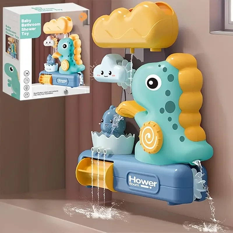 Baby Bath Toys Spray Toy for Kids Cartoon Dinosaur Suction Cup Dinosaur Bath Toys for Toddlers Animal Sprinkler Waterwheel Water
Baby Bath Toys Spray Toy for Kids Cartoon Dinosaur Suction Cup Dinosaur Bath Toys for Toddlers Animal Sprinkler Waterwheel Water