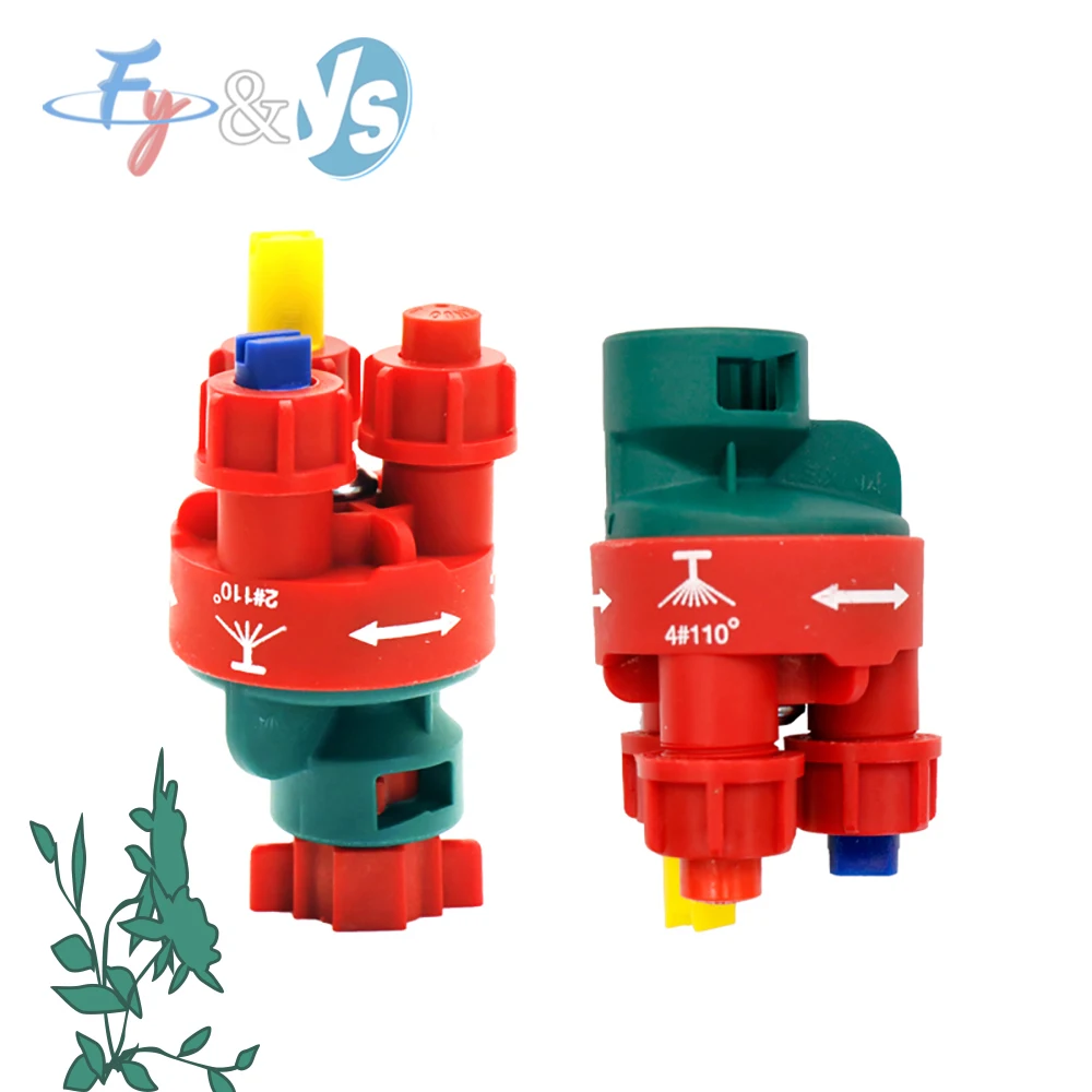 Agricultural 3-way Rotating Spray Nozzle, Triple Outlet Anti-drip Nozzle for Boom Sprayer Rotary switching
Agricultural 3-way Rotating Spray Nozzle, Triple Outlet Anti-drip Nozzle for Boom Sprayer Rotary switching