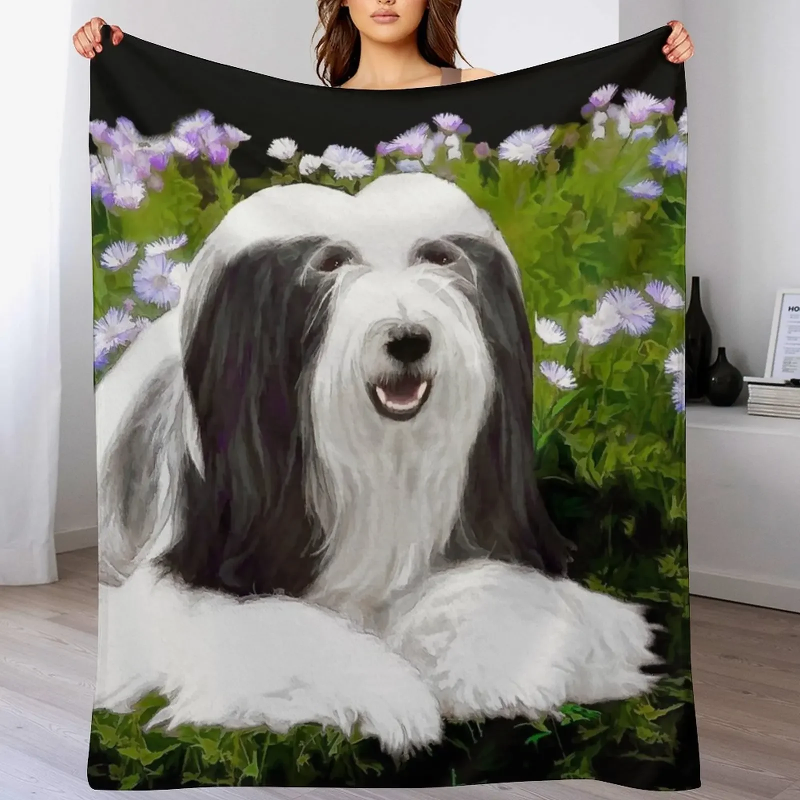 Bearded Collie Throw Blanket Fuzzy Plush Throw Blanket for Sofa Chair
Bearded Collie Throw Blanket Fuzzy Plush Throw Blanket for Sofa Chair