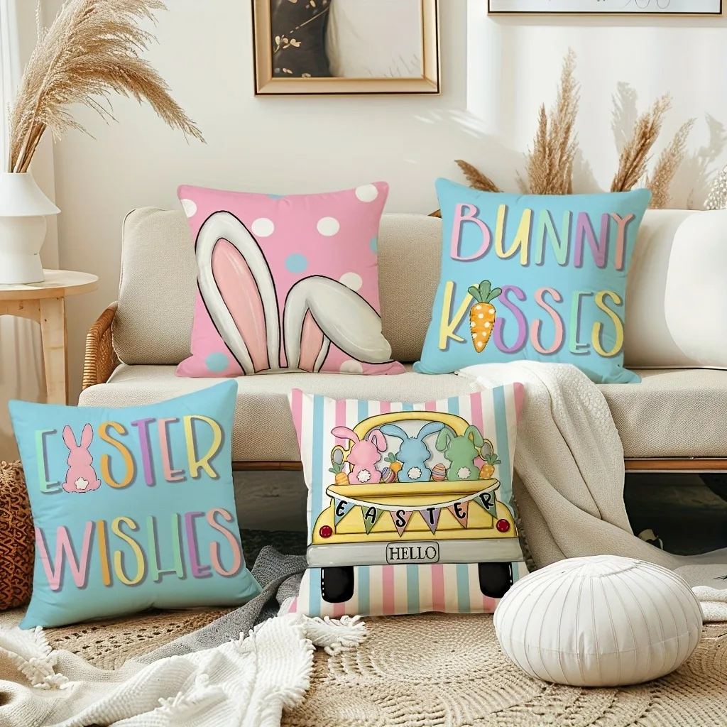 Наволочка, 4 упаковки, разные размеры, 2D принт, пасхальный кролик в горошек, грузовик, 100% полиэстер, крыльцо, диван, гостиная, уличный праздничный
Наволочка, 4 упаковки, разные размеры, 2D принт, пасхальный кролик в горошек, грузовик, 100% полиэстер, крыльцо, диван, гостиная, уличный праздничный