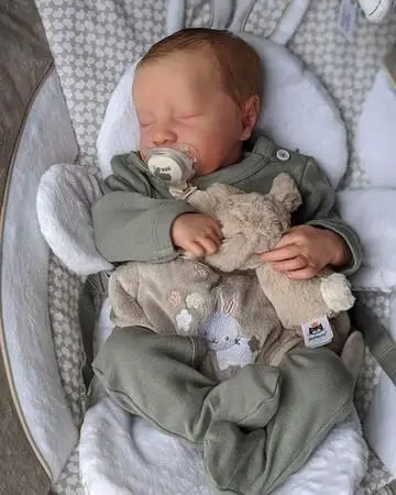 46CM Levi Reborn Baby Doll 3D Painted Skin Real Doll Full Vinyl Newborn Washable Finished Dolls Kids Dolls Girls
46CM Levi Reborn Baby Doll 3D Painted Skin Real Doll Full Vinyl Newborn Washable Finished Dolls Kids Dolls Girls