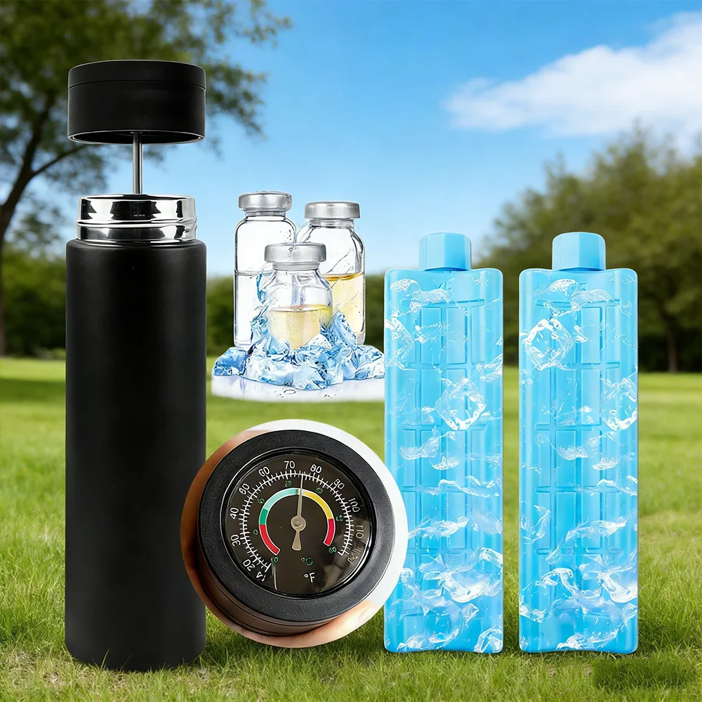Portable Insulin Storage Cup , with Temperature Monitoring Case for Diabetes Supplies Diabetics Medicine Storage Cooling
Portable Insulin Storage Cup , with Temperature Monitoring Case for Diabetes Supplies Diabetics Medicine Storage Cooling