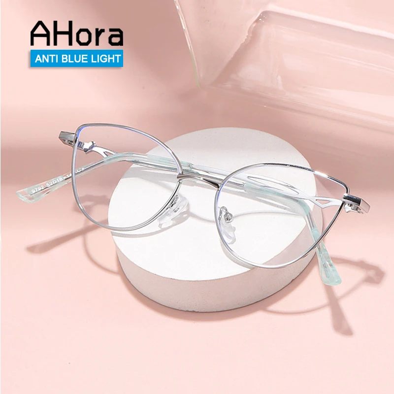 Ahora Metal Anti-blue Light Reading Glasses Women Lady Cat Eye Fashion Presbyopia Eyeglasses Spectacles 0+1.0+1.5+2.0+2.5+3.0+4
Ahora Metal Anti-blue Light Reading Glasses Women Lady Cat Eye Fashion Presbyopia Eyeglasses Spectacles 0+1.0+1.5+2.0+2.5+3.0+4