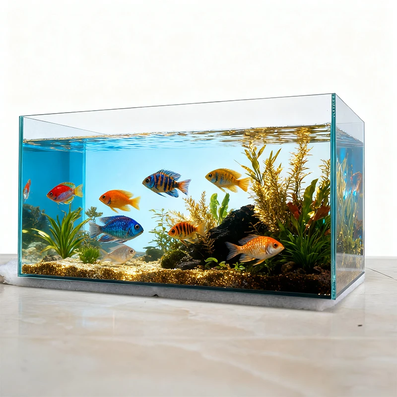 Aquarium accessories ex-factory price custom rectangular environmentally friendly glass tank fish filter high quality
Aquarium accessories ex-factory price custom rectangular environmentally friendly glass tank fish filter high quality