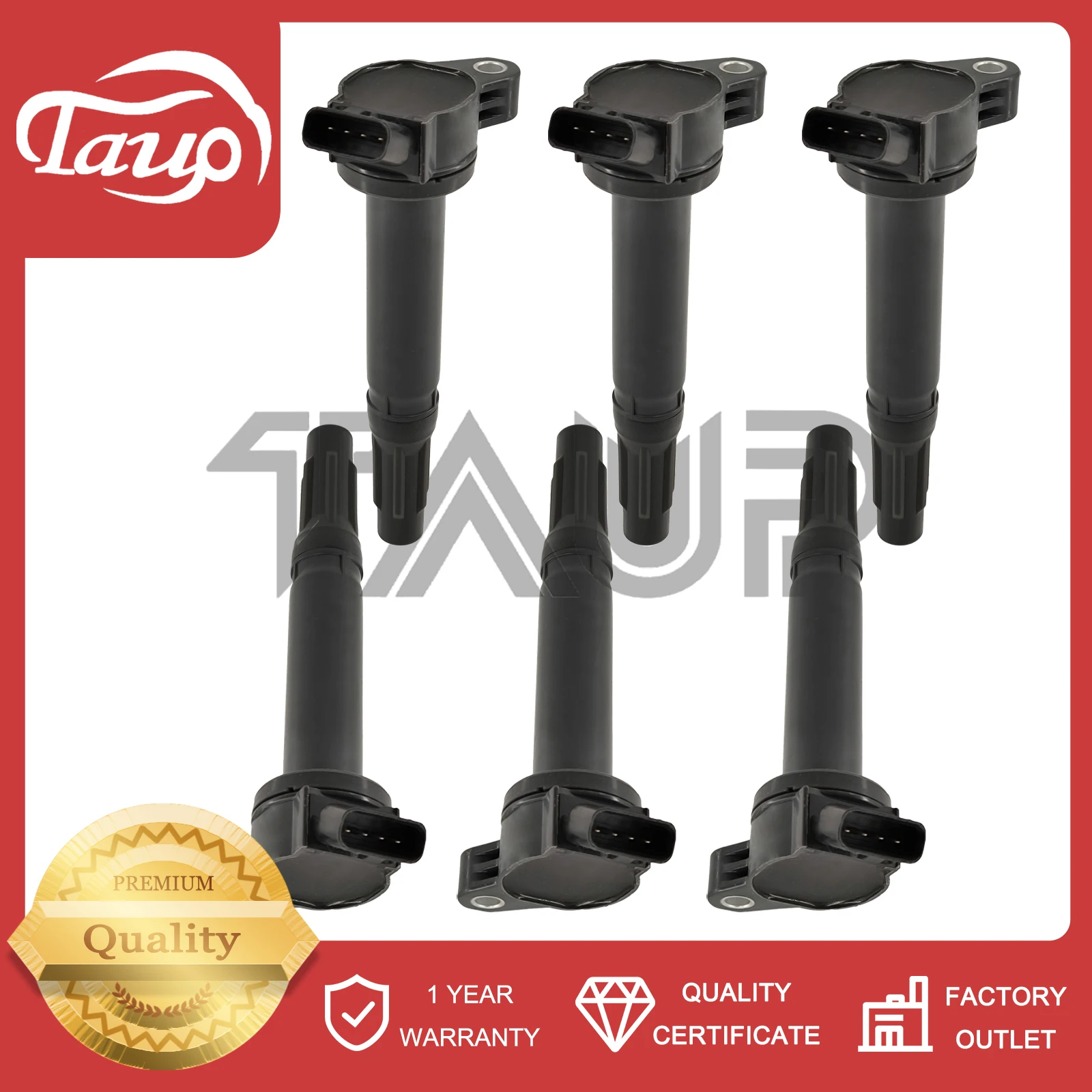 90919-A2002 6PCS NEW Ignition Coil Compatible With Lexus IS250 NX300h 2.5L ES300h 2.5L ES350 GS350 GS450h 3.5L GX460 4.6L
90919-A2002 6PCS NEW Ignition Coil Compatible With Lexus IS250 NX300h 2.5L ES300h 2.5L ES350 GS350 GS450h 3.5L GX460 4.6L