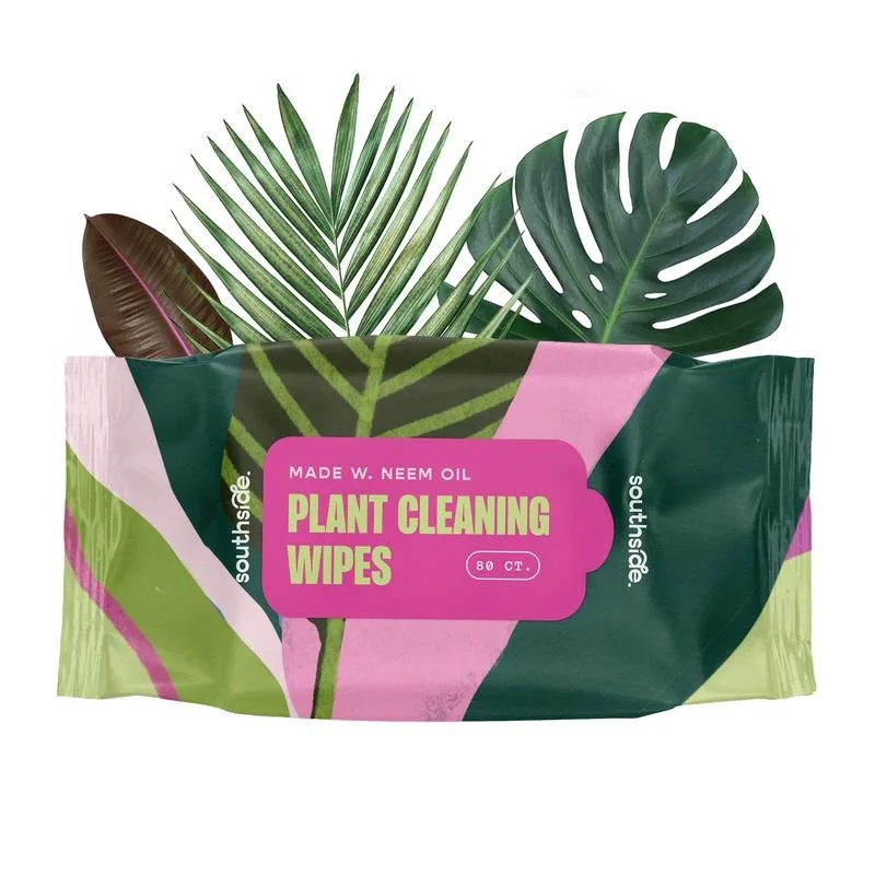 Southside Plants Neem Oil-Infused Plant Cleaning Wipes - Extra-Thick 5.5 x 7.25in Wipes for Indoor & Outdoor Plants
Southside Plants Neem Oil-Infused Plant Cleaning Wipes - Extra-Thick 5.5 x 7.25in Wipes for Indoor & Outdoor Plants