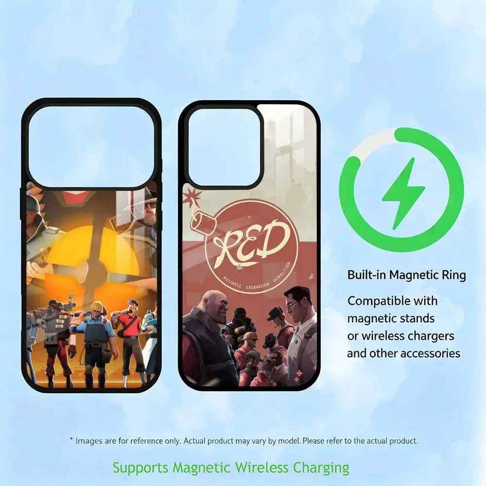 G-Game Team Fortress 2 Phone Case For iPhone17,16,15,14,13,12,11 Plus,Pro Supports Magnetic Wireless Charging
G-Game Team Fortress 2 Phone Case For iPhone17,16,15,14,13,12,11 Plus,Pro Supports Magnetic Wireless Charging