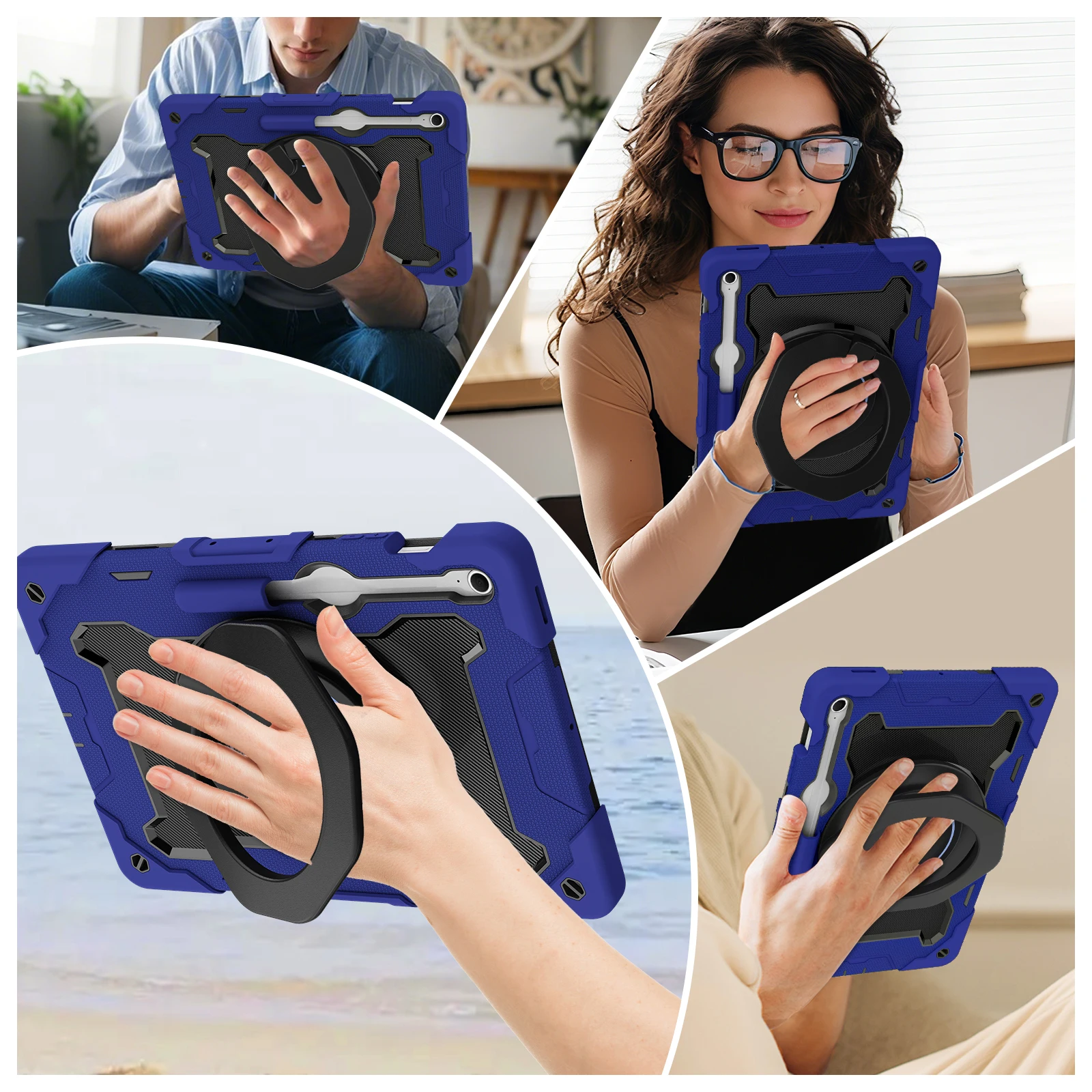 Чехол с ручкой-подставкой для Samsung Tab S10 S9 FE S8 S7 FE Plus 13,1 "12,4" SM-X620 X820 X610 X810 X800 T970 T730, вращающаяся крышка
Чехол с ручкой-подставкой для Samsung Tab S10 S9 FE S8 S7 FE Plus 13,1 "12,4" SM-X620 X820 X610 X810 X800 T970 T730, вращающаяся крышка