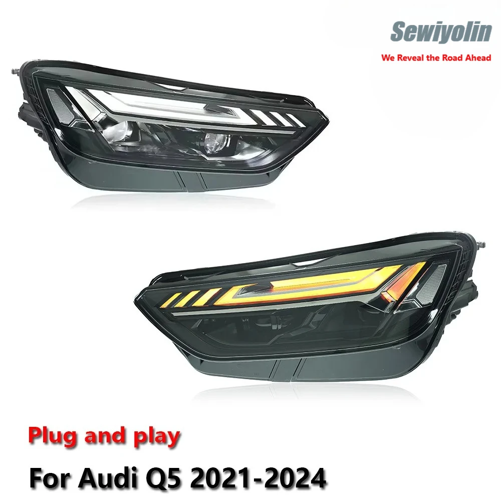 Car LED Headlight Parts For Audi Q5 2021-2024 Fog DRL Brake Turn Signal Lamp Plug And Play
Car LED Headlight Parts For Audi Q5 2021-2024 Fog DRL Brake Turn Signal Lamp Plug And Play
