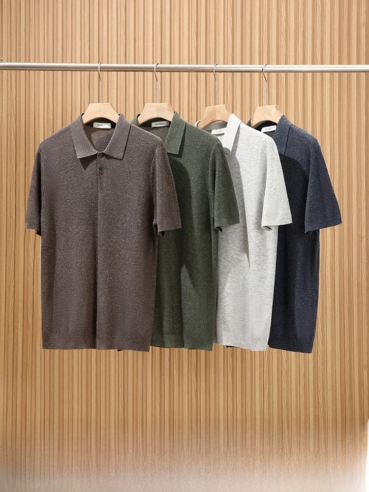 Men's Casual Linen Short Sleeve Shirt Breathable Fashion T-shirt Standard Fit Spring 2026 GARAGE MAN Pure Color
Men's Casual Linen Short Sleeve Shirt Breathable Fashion T-shirt Standard Fit Spring 2026 GARAGE MAN Pure Color