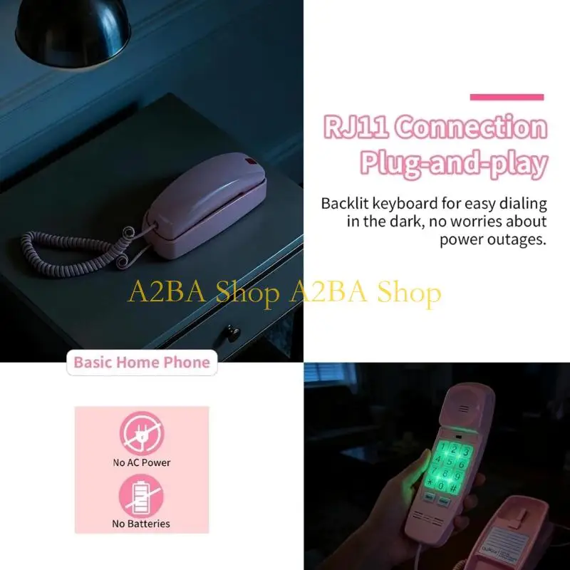 A2BA Basic Corded Phone With Loud twin And Flashing Light For Senior Citizens
A2BA Basic Corded Phone With Loud twin And Flashing Light For Senior Citizens
