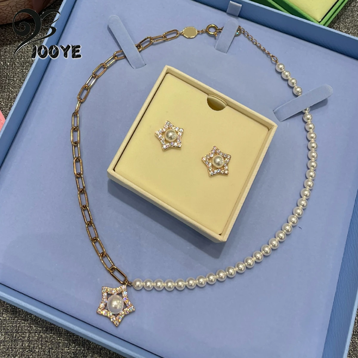 Original 2025 New Trend Fine Jewelry Sets Charming Sparkling Star Pendant Fashion Necklace Earrings Ring Romantic Gift for Women
Original 2025 New Trend Fine Jewelry Sets Charming Sparkling Star Pendant Fashion Necklace Earrings Ring Romantic Gift for Women