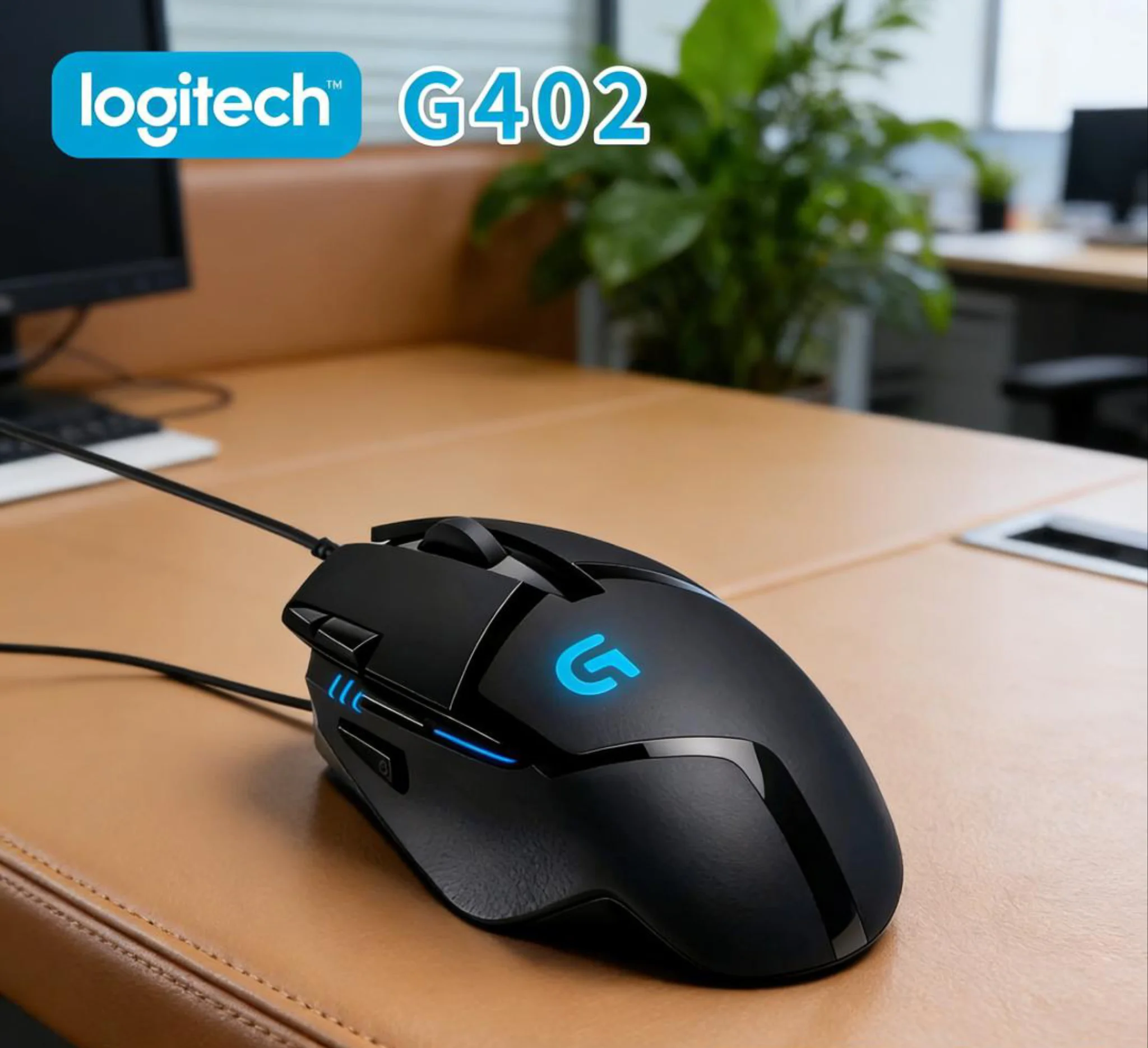 G402 LIGHTSPEED Wired Gaming Mouse Lightweight Durable Ergonomic Design with 8 Buttons High Precision for Esports M750 M650 M220
G402 LIGHTSPEED Wired Gaming Mouse Lightweight Durable Ergonomic Design with 8 Buttons High Precision for Esports M750 M650 M220