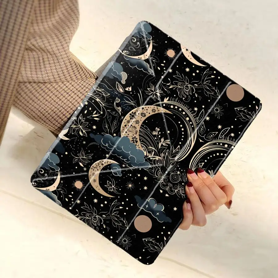 Holder Cover Tablet Case For iPad Mini 6 7 Pro 11th 10th 9th 8th 7th 12.9inch Air 4 5 M3 M2 M4 11inch Pro 2025 Celestial Moon
Holder Cover Tablet Case For iPad Mini 6 7 Pro 11th 10th 9th 8th 7th 12.9inch Air 4 5 M3 M2 M4 11inch Pro 2025 Celestial Moon