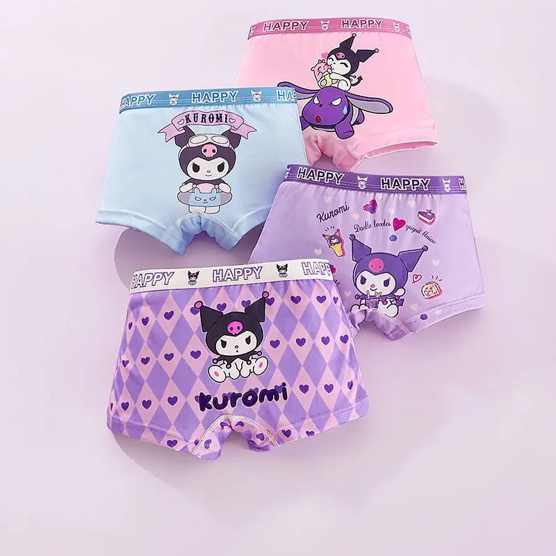 Новые детские трусики Sanrio Kuromi My Melody, женские трусы, нижнее белье, детские трусы-боксеры, шорты для девочек, трусы, шорты, подарочная коробка
Новые детские трусики Sanrio Kuromi My Melody, женские трусы, нижнее белье, детские трусы-боксеры, шорты для девочек, трусы, шорты, подарочная коробка