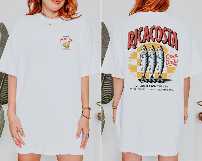 Sardine Fisherman Aesthetic Canned T-Shirt Retro Seafood Graphic Tee Coastal Ocean Foodie Vintage Summer Fashion Soft CottonTop
Sardine Fisherman Aesthetic Canned T-Shirt Retro Seafood Graphic Tee Coastal Ocean Foodie Vintage Summer Fashion Soft CottonTop
