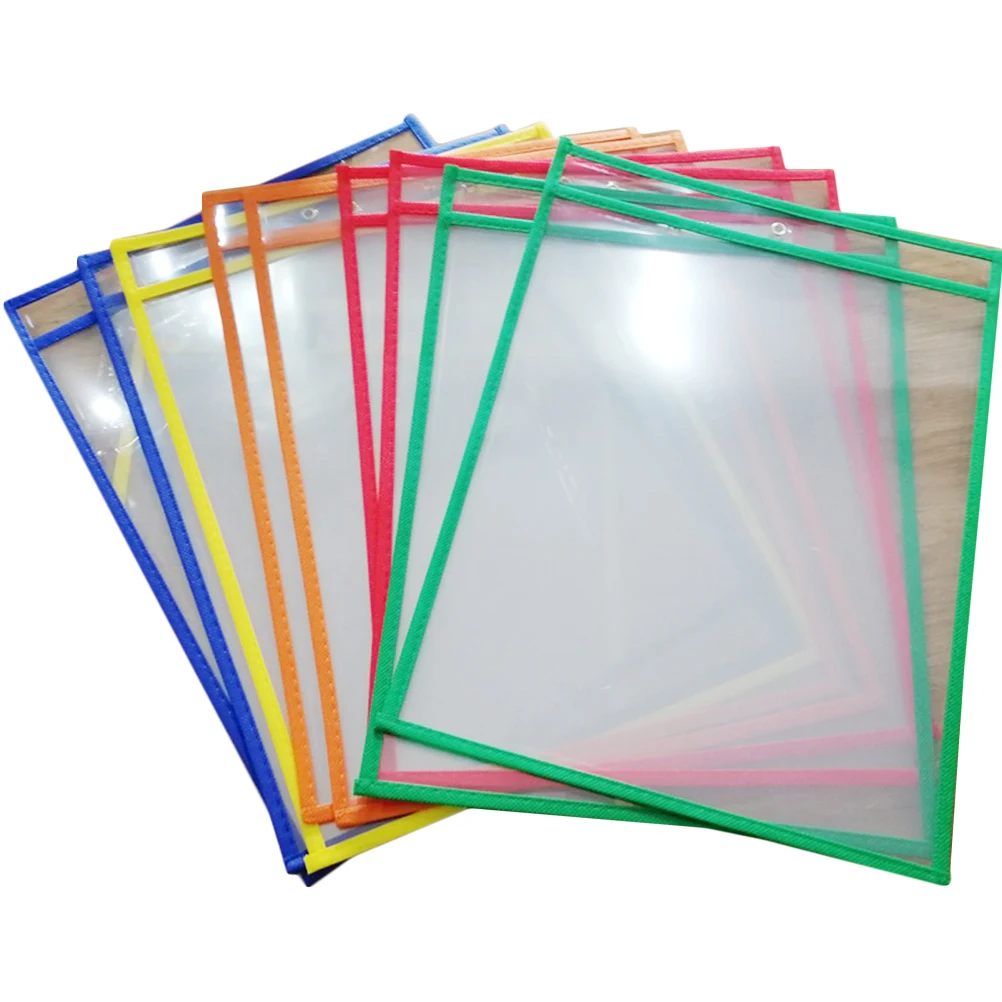 10pcs Erase Dry Erase Document Pouches File Pockets Transparent Document Bags Reusable PVC Office Home Waterproof Sturdy
10pcs Erase Dry Erase Document Pouches File Pockets Transparent Document Bags Reusable PVC Office Home Waterproof Sturdy