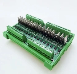 16-channel PLC amplifier board output PNP positive/negative input 5V 12-24V transistor optocoupler isolation board
16-channel PLC amplifier board output PNP positive/negative input 5V 12-24V transistor optocoupler isolation board