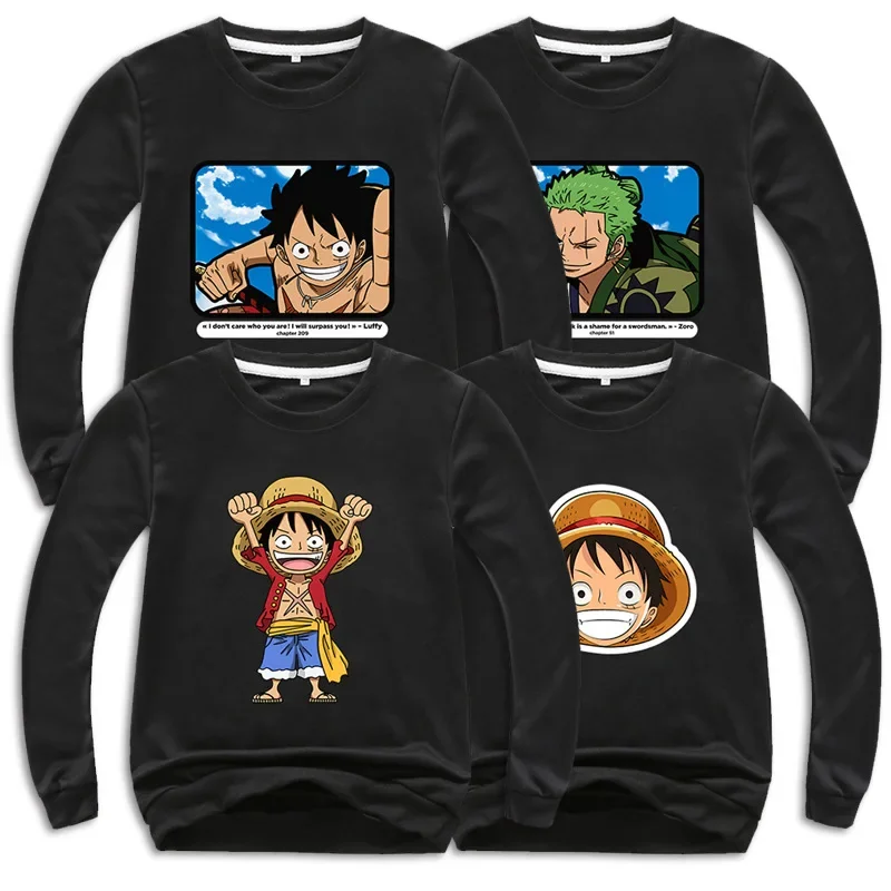 One Piece Children's Clothing Round Neck Sweater Children's Long Sleeve Bottoming Shirt Cartoon Japanese Comic Print Top
One Piece Children's Clothing Round Neck Sweater Children's Long Sleeve Bottoming Shirt Cartoon Japanese Comic Print Top