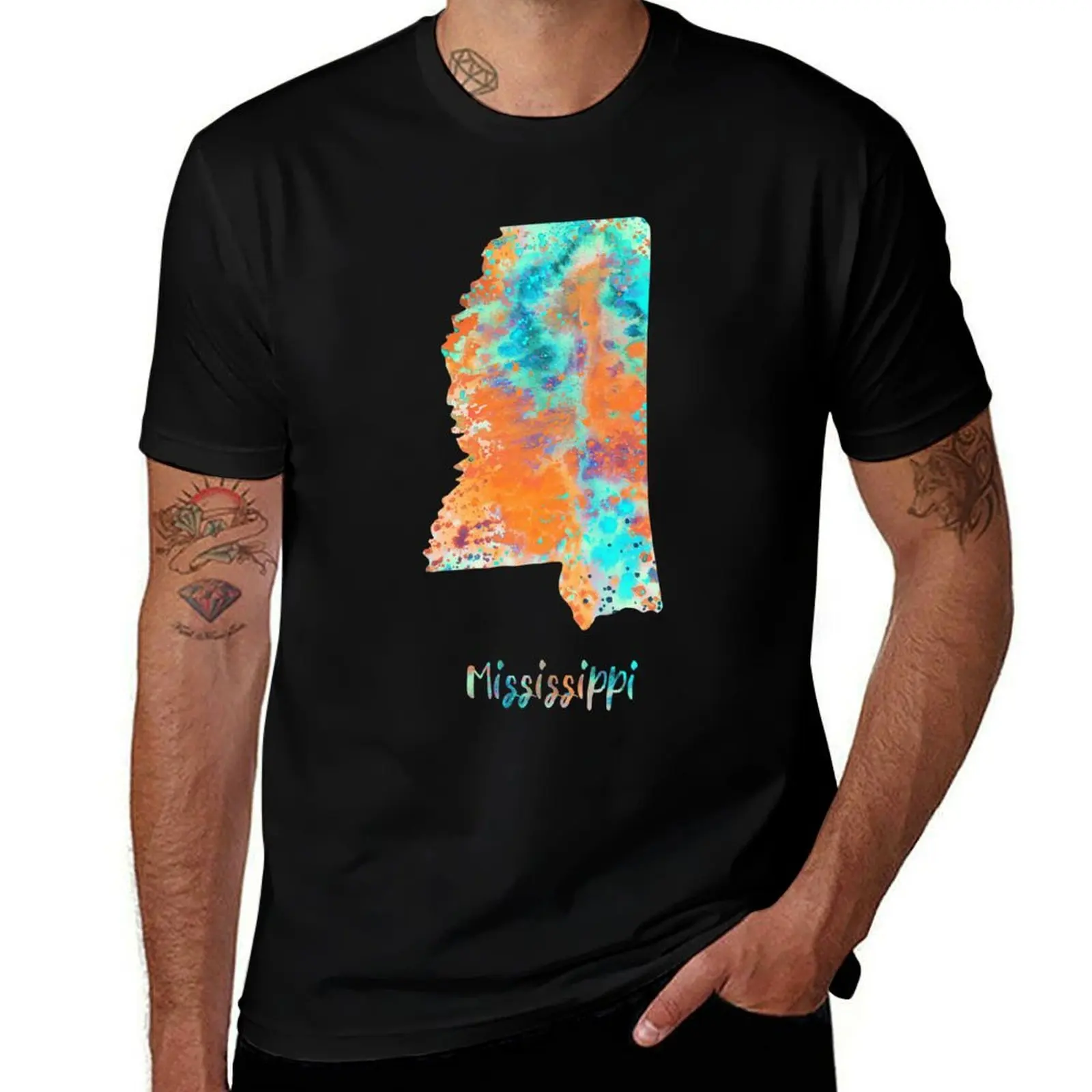 Mississippi T-Shirt korean fashion summer 2025 hippie clothes fitted t shirts for men
Mississippi T-Shirt korean fashion summer 2025 hippie clothes fitted t shirts for men