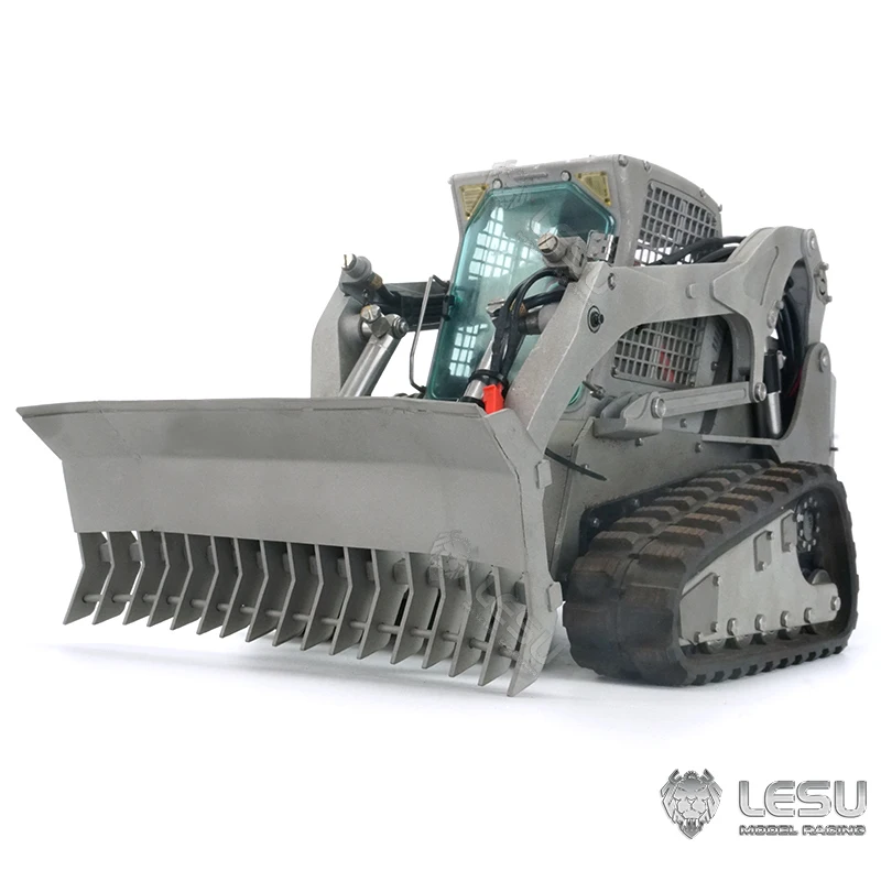 LESU1/14 лопатка грабли гидравлическая механическая модель игрушки Bobcat мини-погрузчик металлическое обновление оснащен бульдозером
LESU1/14 лопатка грабли гидравлическая механическая модель игрушки Bobcat мини-погрузчик металлическое обновление оснащен бульдозером