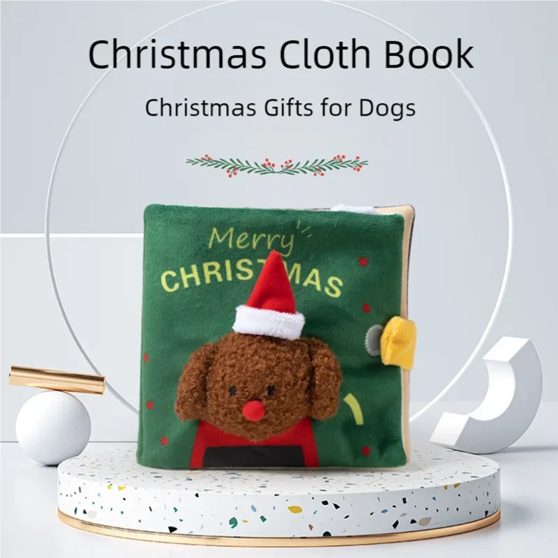 Leakage of food, sniffing, dog hiding food, Christmas books, cute cloth books, toys, creative hiding food books, pet supplies
Leakage of food, sniffing, dog hiding food, Christmas books, cute cloth books, toys, creative hiding food books, pet supplies