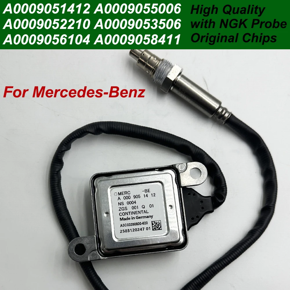 For Mercedes-Benz W204 W205 W212 W218 W222 C207 C218 OE A0009051412 0009051412 A0009052210 High Quality for NGK Probe NOX Sensor
For Mercedes-Benz W204 W205 W212 W218 W222 C207 C218 OE A0009051412 0009051412 A0009052210 High Quality for NGK Probe NOX Sensor