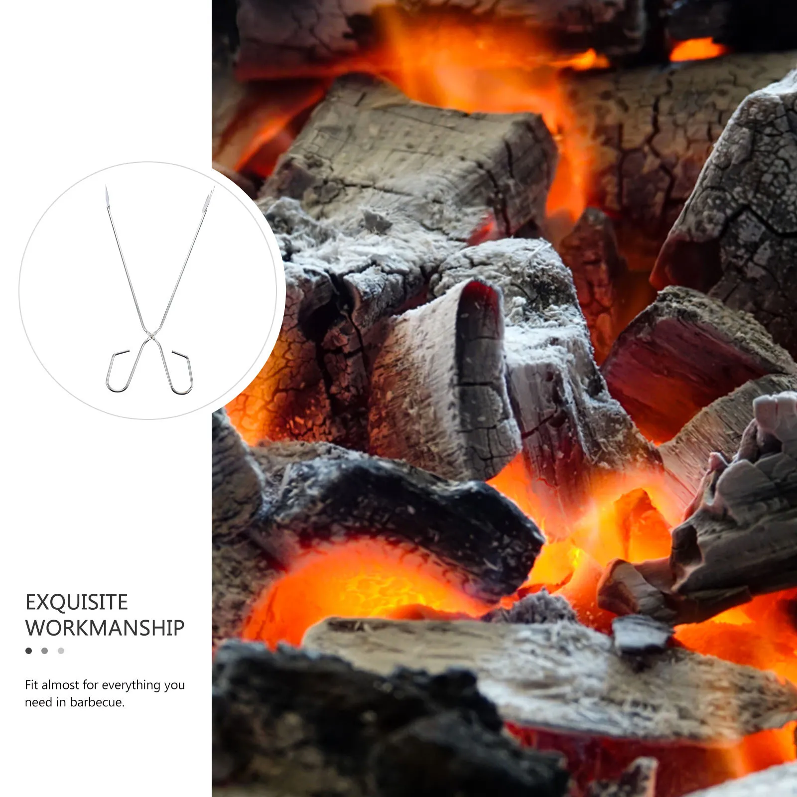 Набор из 5 щипцов для угля: сверхпрочные щипцы с длинной ручкой для барбекю, кухонные щипцы для пикника, ужина, гриля, инструменты для работы с углем
Набор из 5 щипцов для угля: сверхпрочные щипцы с длинной ручкой для барбекю, кухонные щипцы для пикника, ужина, гриля, инструменты для работы с углем