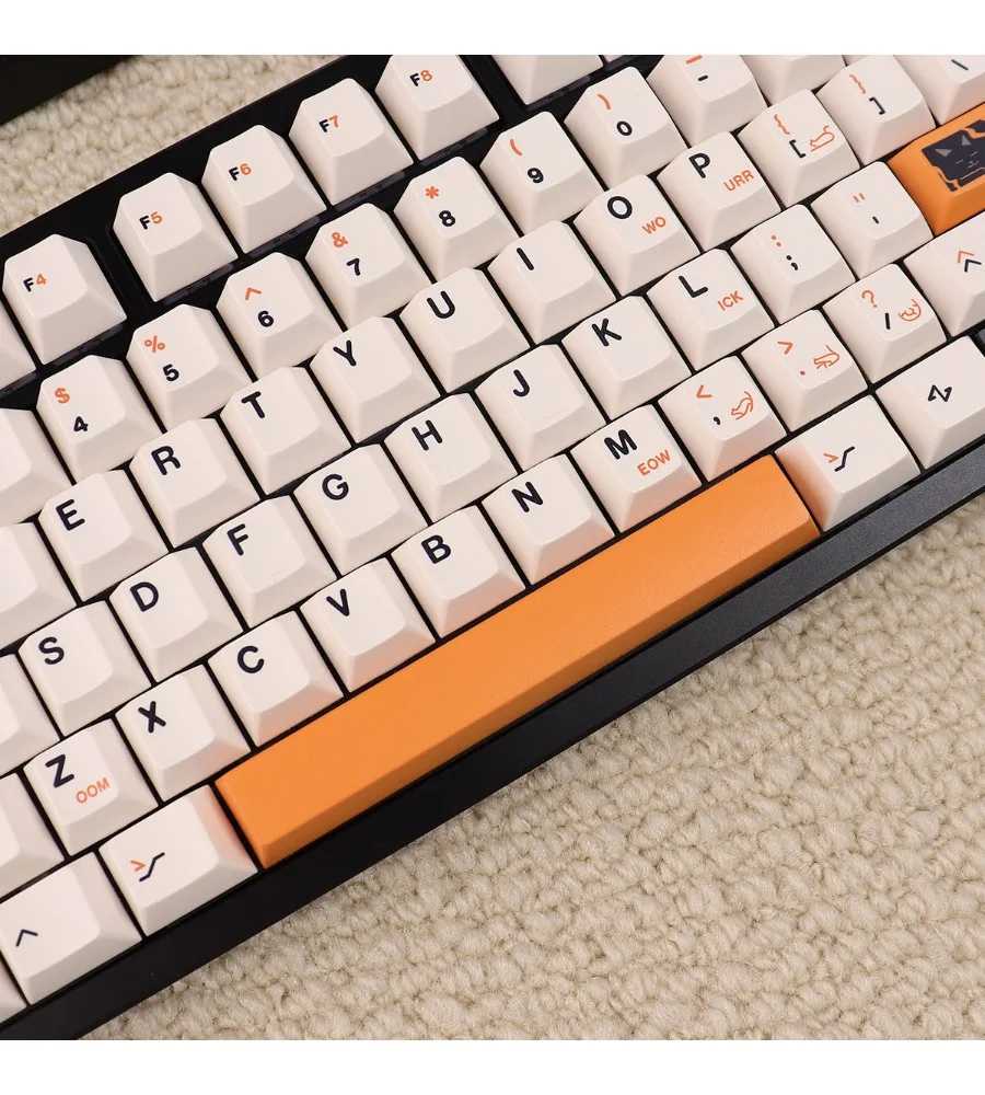 148 key mechanical keyboard keycaps PBT sublimation original factory height adaptation 61/75/87/98/108
148 key mechanical keyboard keycaps PBT sublimation original factory height adaptation 61/75/87/98/108