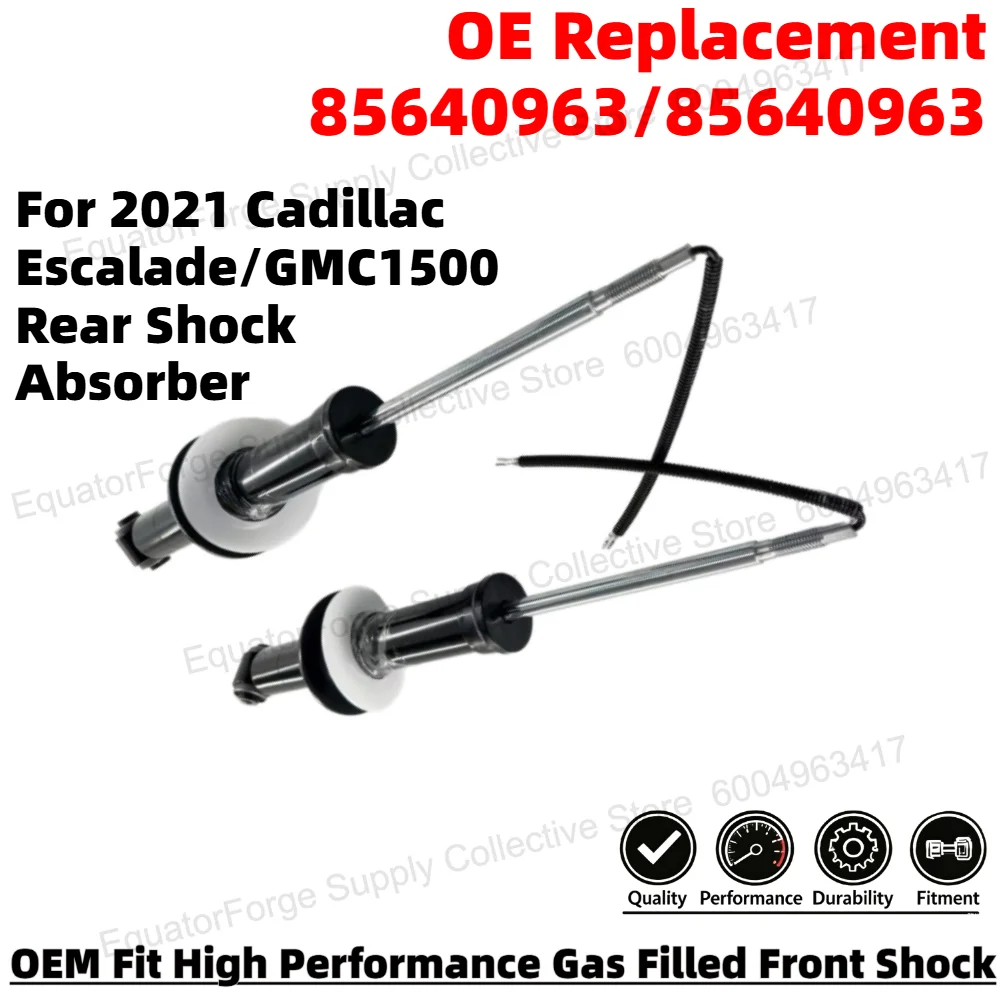 Direct Fit High Stability Premium Durable Rear Shock Absorber for 2021 Cadillac Escalade/GMC1500 OE Number 85640963/85640963
Direct Fit High Stability Premium Durable Rear Shock Absorber for 2021 Cadillac Escalade/GMC1500 OE Number 85640963/85640963