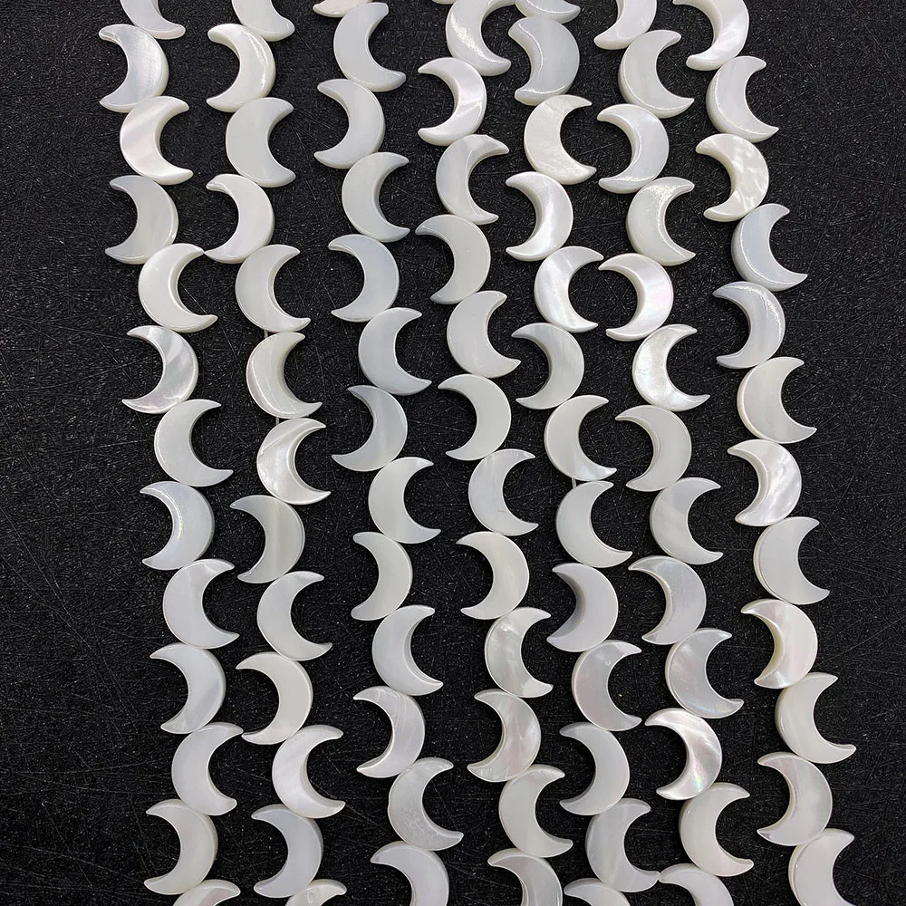 Natural Seawater Shell Beads Moon Shaped White Butterfly Shell Through Hole Beads for Jewelry Making DIY Jewelry Accessories
Natural Seawater Shell Beads Moon Shaped White Butterfly Shell Through Hole Beads for Jewelry Making DIY Jewelry Accessories