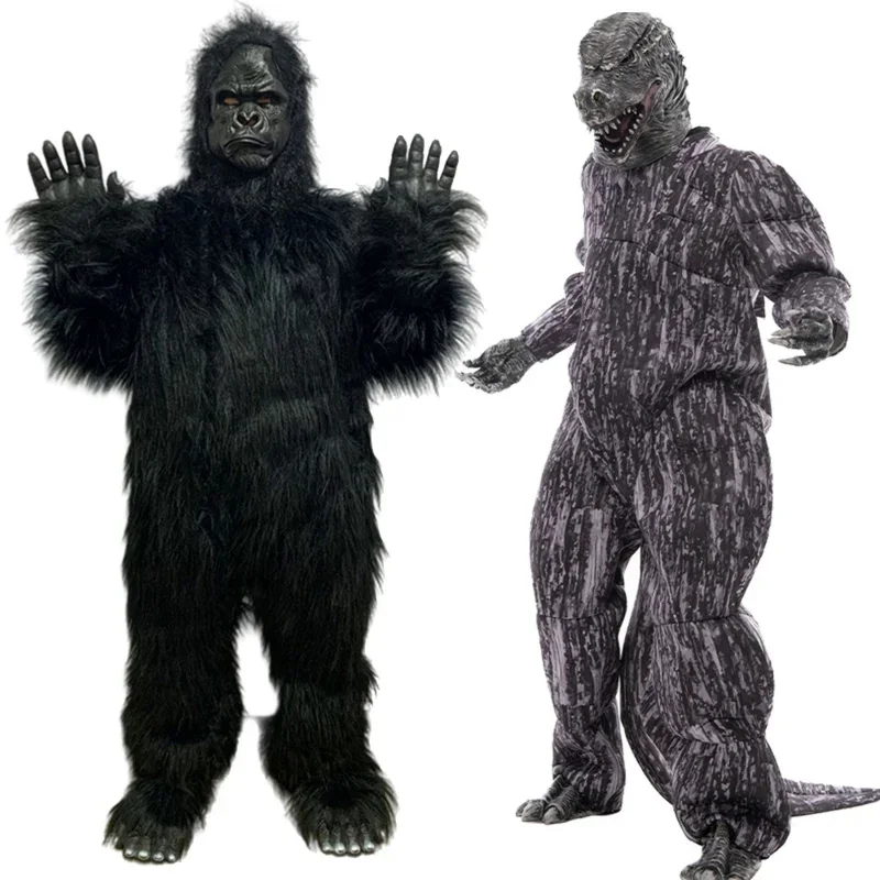 Костюм для косплея взрослых King Kong, талисман Gorilla, плюшевая мультяшная кукла, одежда для карнавала с животными, аксессуары для рекламных представлений
Костюм для косплея взрослых King Kong, талисман Gorilla, плюшевая мультяшная кукла, одежда для карнавала с животными, аксессуары для рекламных представлений