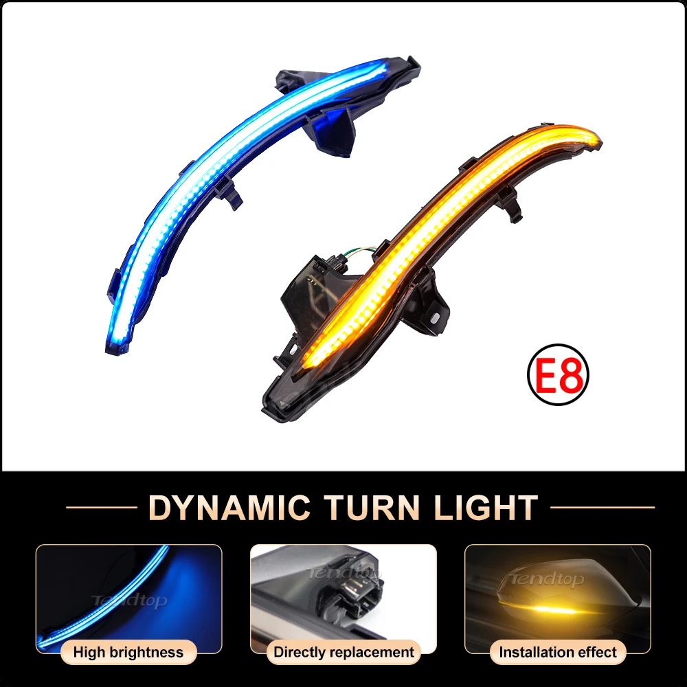 2Pcs For Audi A6 C8 4K A7 4K8 A8 D5 2018 2019 2020 LED Dynamic Turn Signal Blinker Sequential Light Side Mirror Indicator Lights
2Pcs For Audi A6 C8 4K A7 4K8 A8 D5 2018 2019 2020 LED Dynamic Turn Signal Blinker Sequential Light Side Mirror Indicator Lights