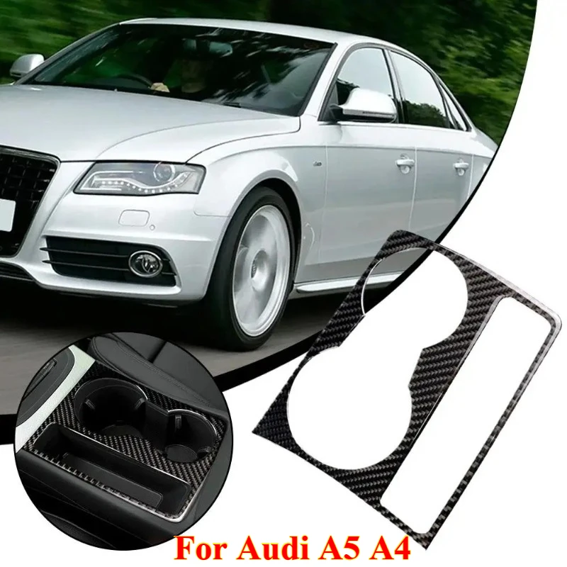 1PCS For Audi A5 A4 B8 2009-2015 Carbon Fiber Center Console Water Cup Holder Cover Trim Panel Cover Car Interior Accessoires
1PCS For Audi A5 A4 B8 2009-2015 Carbon Fiber Center Console Water Cup Holder Cover Trim Panel Cover Car Interior Accessoires