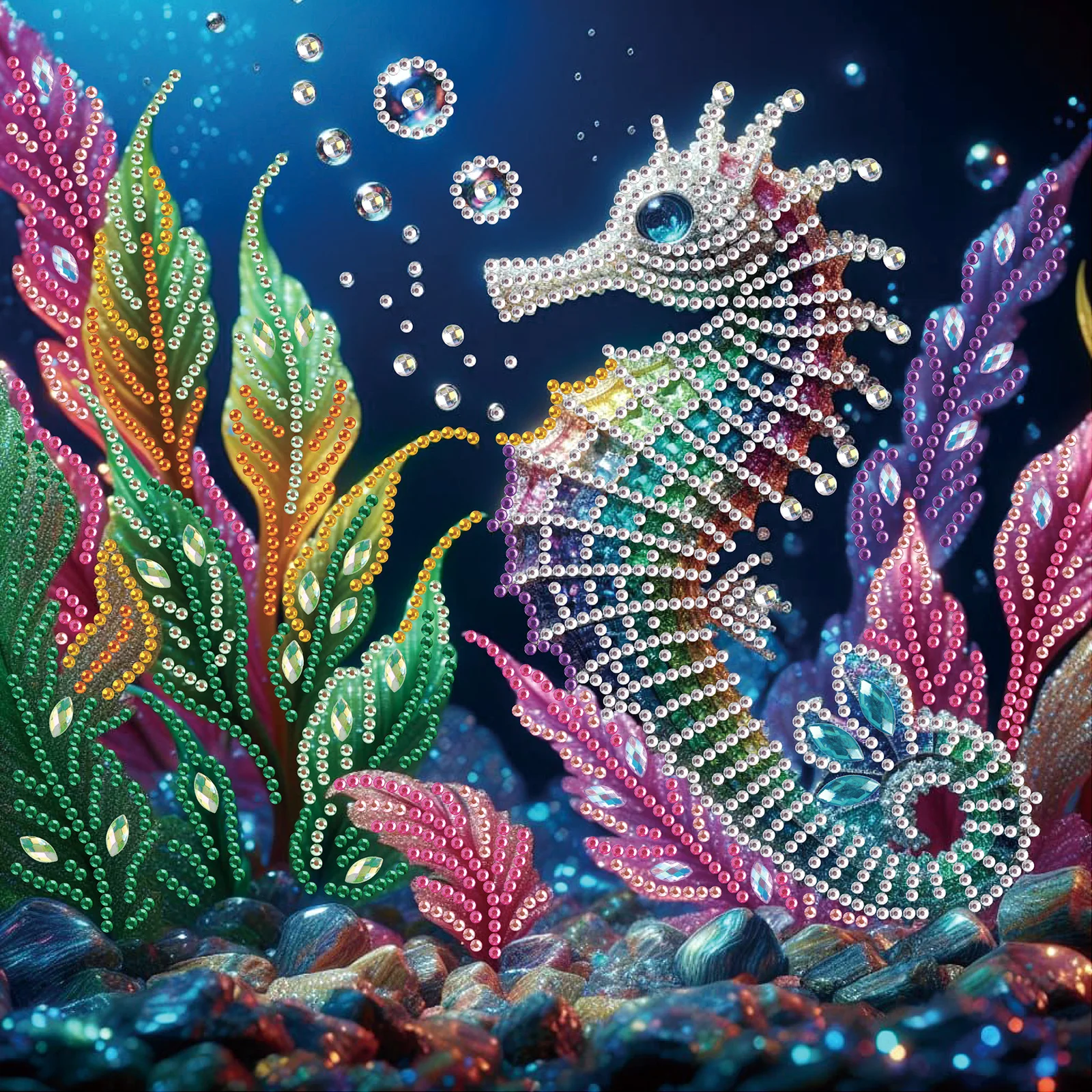 Seahorse Special Shape Diamond Art Painting Kit for Adult Beginner,Crystal Diamond SpecialShape Kit for Home Wall DecorationGift
Seahorse Special Shape Diamond Art Painting Kit for Adult Beginner,Crystal Diamond SpecialShape Kit for Home Wall DecorationGift