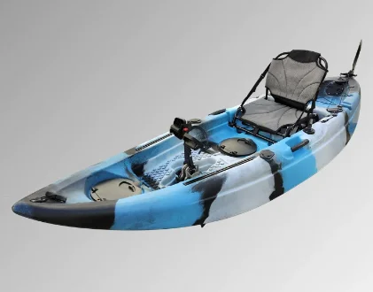 Новый рыболовный каяк, педаль с одной педалью, сидящий на вершине каноэ, 285 см, одинарный педальный привод, рыболовный каяк
Новый рыболовный каяк, педаль с одной педалью, сидящий на вершине каноэ, 285 см, одинарный педальный привод, рыболовный каяк