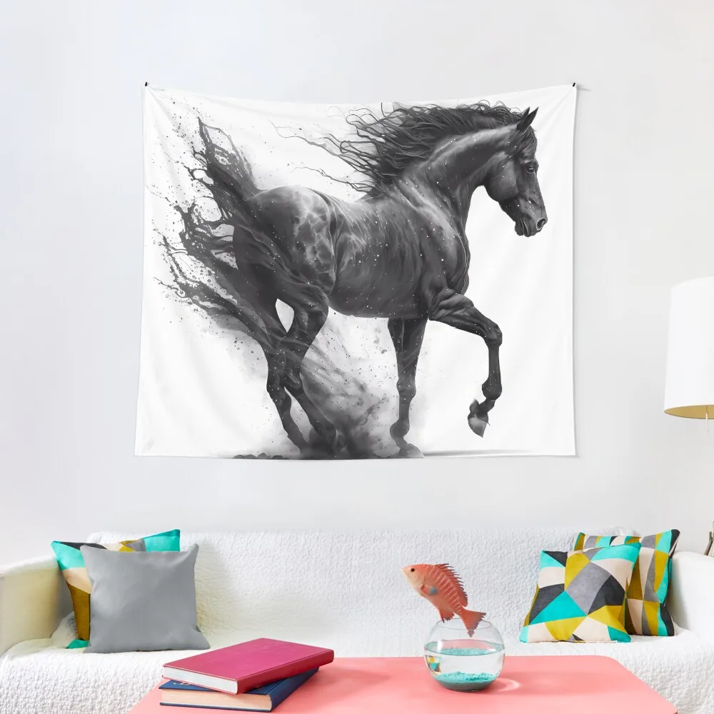 Magical Ebony Horse Tapestry Room Decoration Korean Style Living Room Decoration Tapestry
Magical Ebony Horse Tapestry Room Decoration Korean Style Living Room Decoration Tapestry