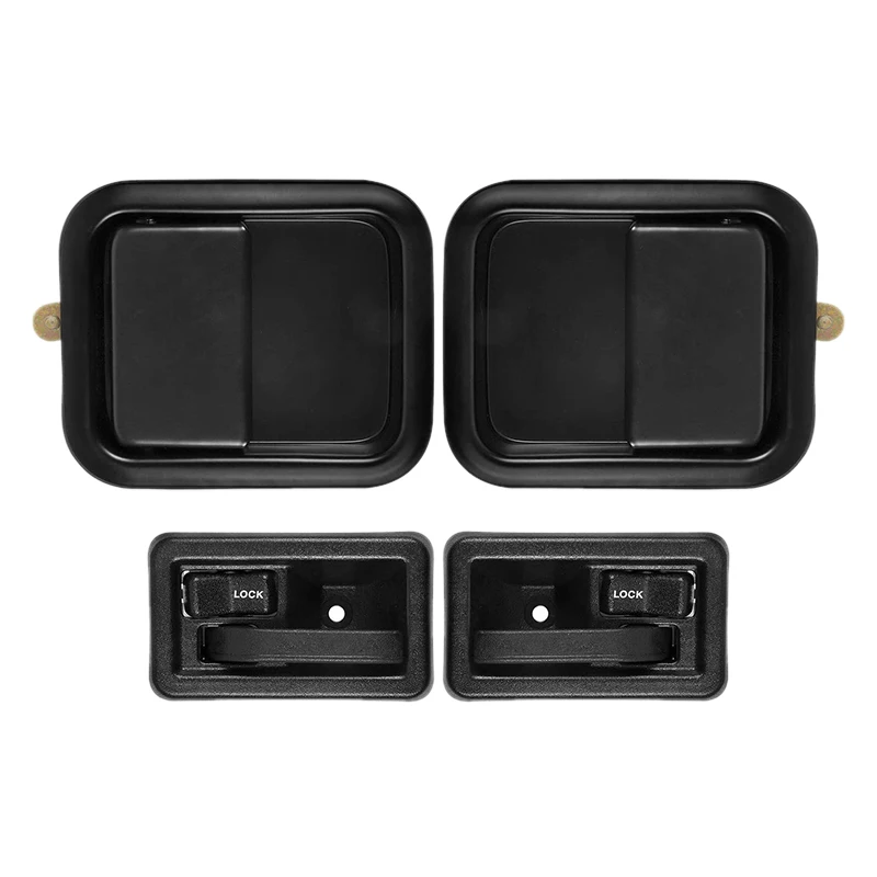 Car Interior and Exterior Door Handle Kit Front LH and RH Side for Wrangler 55176383AE 55176382AE
Car Interior and Exterior Door Handle Kit Front LH and RH Side for Wrangler 55176383AE 55176382AE