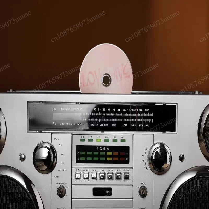 Vintage Old Man FM Radio Bluetooth Audio Wireless Tape Recorder CD Player
Vintage Old Man FM Radio Bluetooth Audio Wireless Tape Recorder CD Player