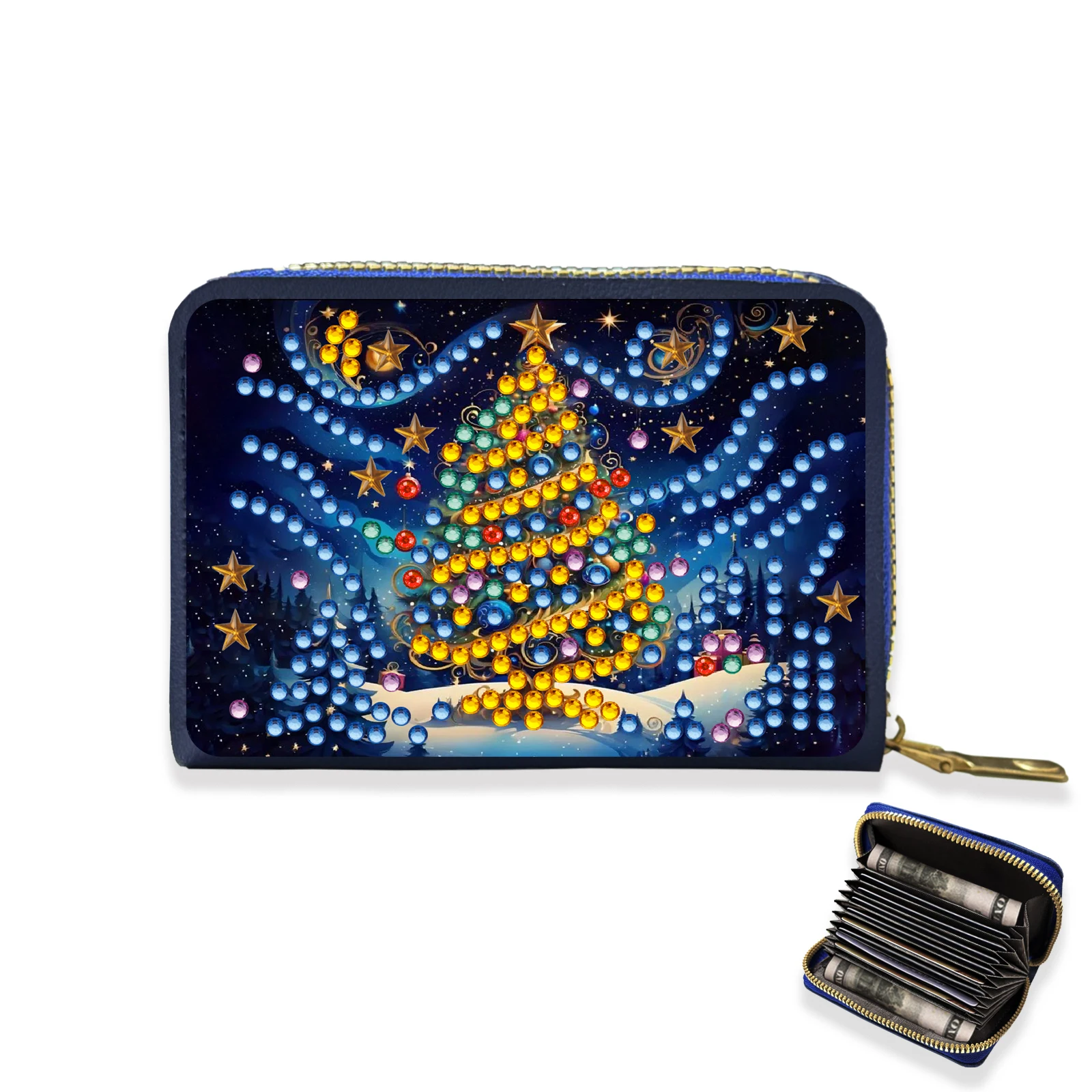 DIY Diamond Art Diamond Dot Card Pack 5D Diamond Painting Pouch (Christmas Tree)
DIY Diamond Art Diamond Dot Card Pack 5D Diamond Painting Pouch (Christmas Tree)