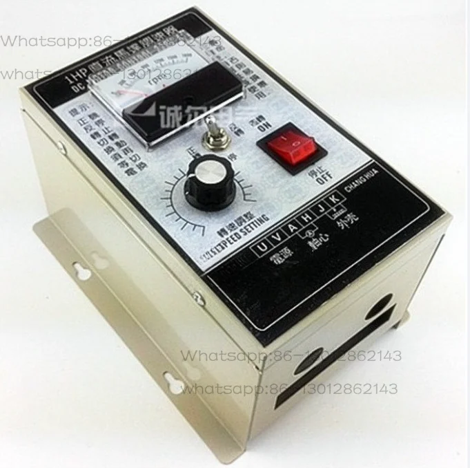 1HP DC motor governor motor controller positive and negative high power AC220V-AB input DC180V output
1HP DC motor governor motor controller positive and negative high power AC220V-AB input DC180V output